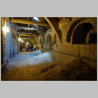 Cathédrale Notre-Dame de Coutances, Murs romans au-dessus des déambulatoires de la cathédrale de Coutances, photo Ptyx, Wikipedia,2.jpg